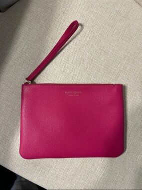 kate spade Hot Pink Wristlet Clutch